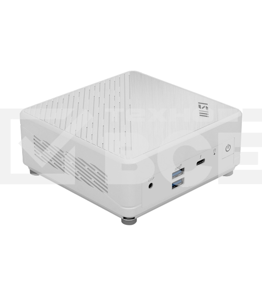 Неттоп MSI Cubi 5 12M-031BRU i5 1235U (1.3) Iris Xe noOS 2xGbitEth WiFi BT 65W белый (936-B0A812-218)