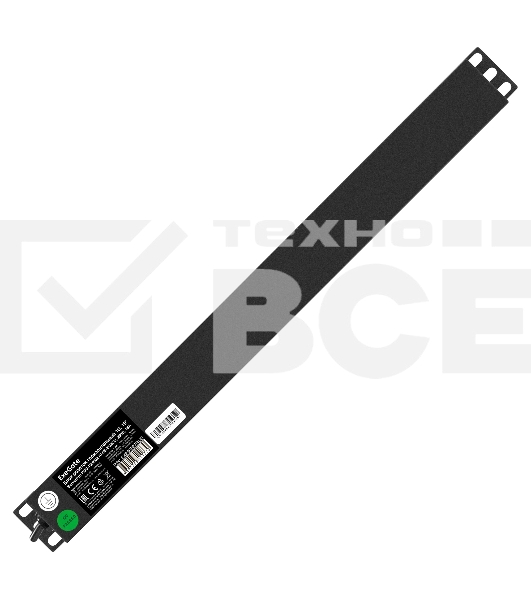 Блок розеток горизонтальный ExeGate ServerPro PDU-19H602 Al-6S-EU2, 19