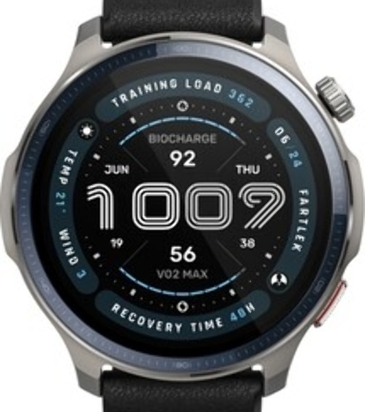 Умные часы Amazfit Balance 2 A2430, 1.5' AMOLED, Wi-Fi, Bluetooth, серый