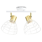 Светильник Ambrella light TR8601/2 WH/GD белый/золото E27*2 max 40W 260*154*230, фото5