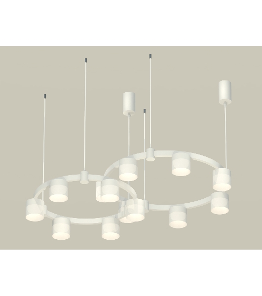 Светильник Ambrella light XR92081002/13 SWH/FR белый песок/белый матовый GX53 (A9208, C9236, C9231, N8402)