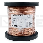 Акустический кабель Cablexpert CC-TC2x0,75-50M, прозрачный,  50 м, на катушке, фото 1