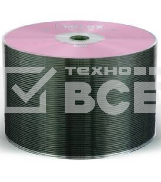 Диск DVD+RW Mirex 4.7 Gb, 4x, Shrink (50), (50/500)