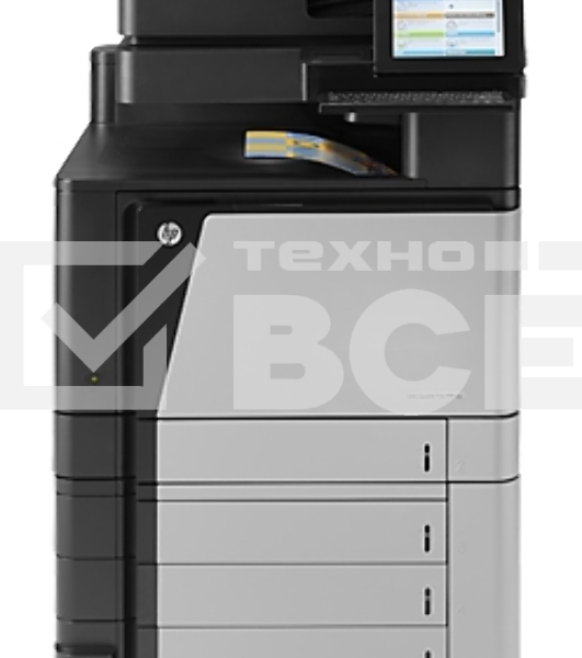 МФУ лазерный HP Color LaserJet Enterprise Flow M880z (A2W75A#B19), A3, цветной, печ. до 46 стр/мин., скан. до 70 стр/мин. (ч/б) 68 стр/мин. (цвет), 1200 x 1200 dpi (печать) 600x600dpi (скан.), USB, RJ-45