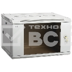 Шкаф ITK LINEA W 12U 600x450 мм дверь стекло, RAL7035, фото 1