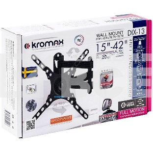 Кронштейн для LED/LCD телевизоров Kromax DIX-13 черный