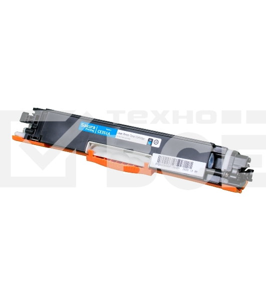 Картридж Sakura CF351A для HP MFP M176/M177, синий, 1000 к.