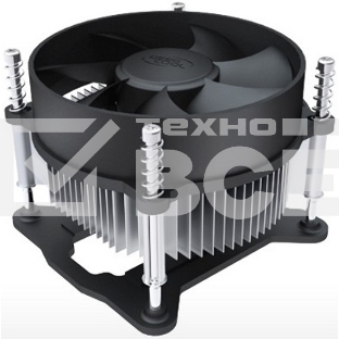 Кулер для процессора DEEPCOOL CK-11508 V2 черный, 92 мм, алюминий, 2200 об/мин, 25 дБ, 3 pin, 65 Вт, 70 мм