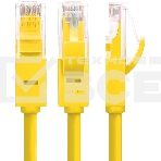 Патч-корд Greenconnect Патч-корд UTP прямой ethernet 0.5m кат.5е, RJ45, литой (Желтый) (GCR-LNC02-0.5m), фото3