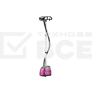 Отпариватель напольный Centek CT-2379 (розовый) 2200Вт, 2.5л БОЛЬШОЙ БАК, 40г/мин,10 режимов, алюм.ш