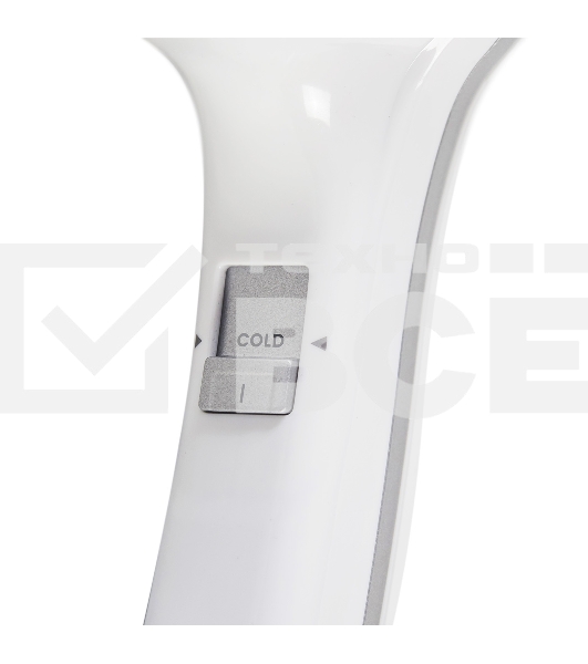 Фен для волос с настенным креплением Galaxy Line GL 4350, белый, 1400 Вт, 2 скорости потока воздуха, функция «холодный воздух», защитная сетка, настенное крепление