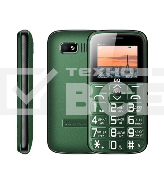 Мобильный телефон BQ 1851 Respect зеленый