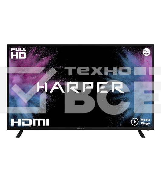 Телевизор Harper 43' 43F660T черный LED FHD 60Hz