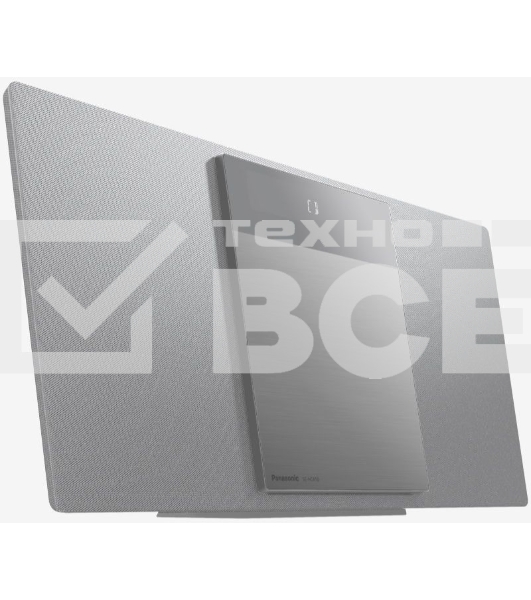 Микросистема Panasonic SC-HC410EE-K серебристый 40Вт/CD/CDRW/FM/USB/BT