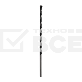 Сверло по бетону Kranz 8х200 мм, цилиндрический хвостовик