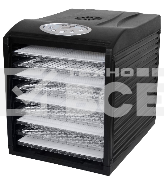 Сушка для фруктов и овощей Hyundai HYFD-P1801 18под. 700Вт черный