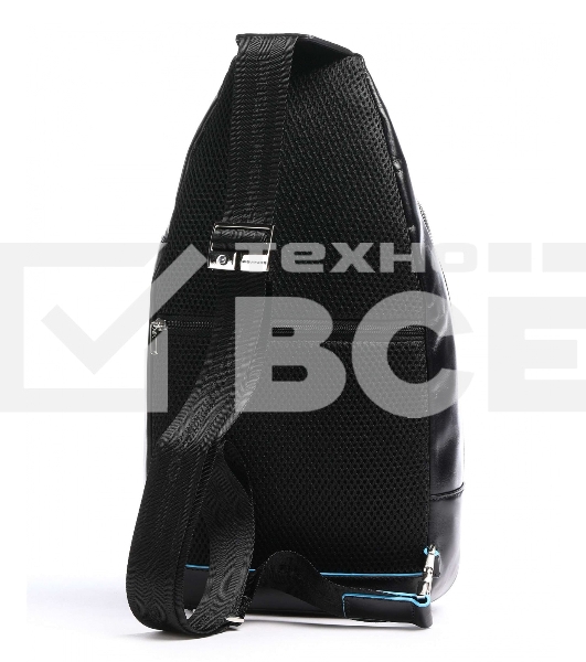 Рюкзак слинг Piquadro Blue Square CA4827B2/N черный натур.кожа