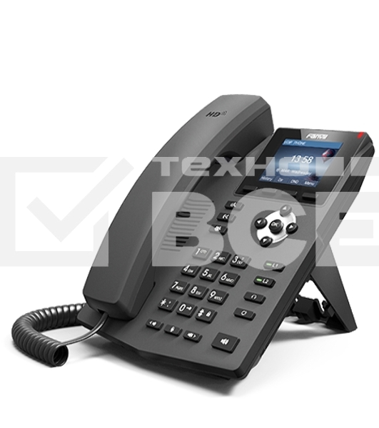 Телефон IP Fanvil X3SG черный