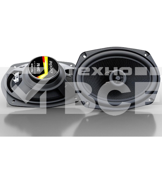 Колонки автомобильные Prology PX-692 220Вт 90дБ 4Ом 15x23см (6x9дюйм) (ком.:2кол.) коаксиальные двухполосные