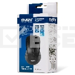Мышь беспроводная SVEN RX-300 черный, 1000 dpi, радиоканал, USB, кнопки - 4, фото8