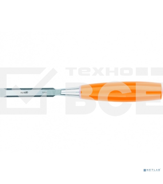 Стамеска Sparta 14 мм, плоская, пластиковая рукоятка