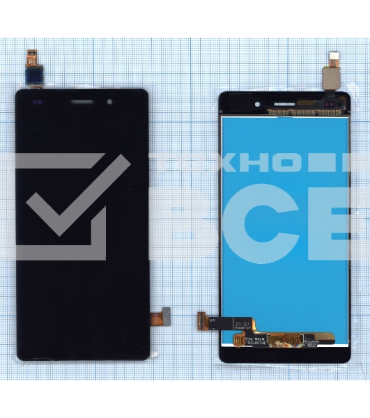 Дисплей для Huawei P8 Lite, черный