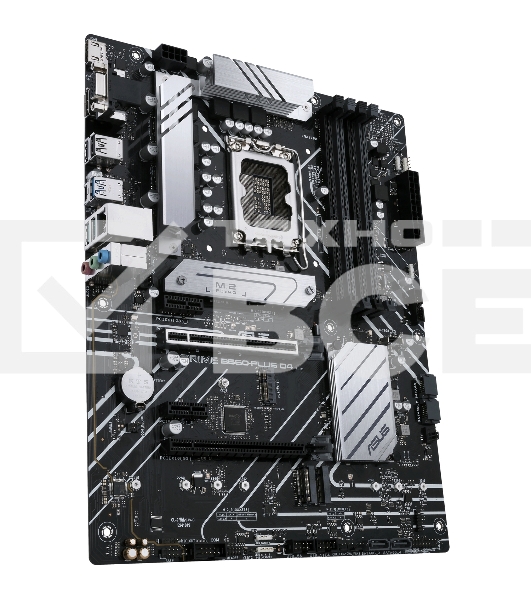 Материнская плата ASUS PRIME B660-PLUS D4, Socket LGA 1700, Intel B660, 4xDDR4, 4xSATA, 3xM.2, 1xPCIe 4.0 x16, 1xPCIe 3.0 x4, 1xHDMI, 1xDP, 1xVGA, 1x 1Gb LAN, 1xUSB-C 3.2 Gen 2x2, 2xUSB-A 3.2 Gen 2, 1xUSB-A 3.2 Gen 1, 2xUSB-A 2.0, 7.1, ATX