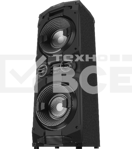 Колонка порт. Sven АС PS-1500 черный 500W 1.0 BT/3.5Jack 10м