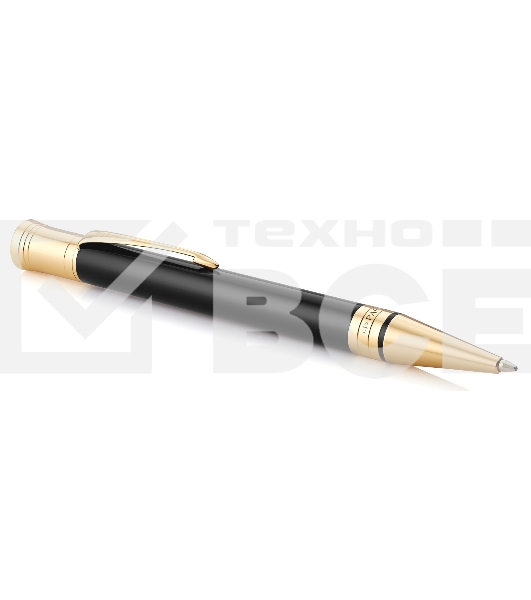 Ручка шариковая Parker Duofold K74 (CW1931386) Black GT, M, черные чернила, подарочная коробка