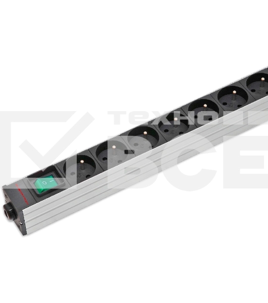 Блок распределения питания Sysmatrix PD 0804.019 гор.размещ. 8xSchuko базовые 10A Schuko 1.8м