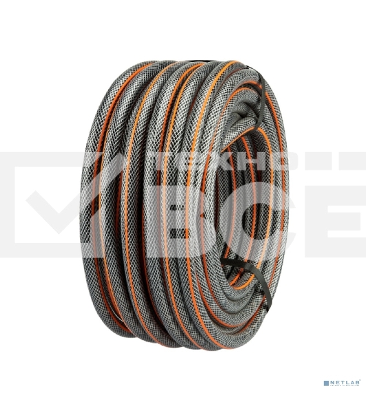 Шланг поливочный ПВХ 3-х слойный армированный 1/2дюйм 25м Стандарт Плюс ЧЕТЫРЕ СЕЗОНА 62-0224-1