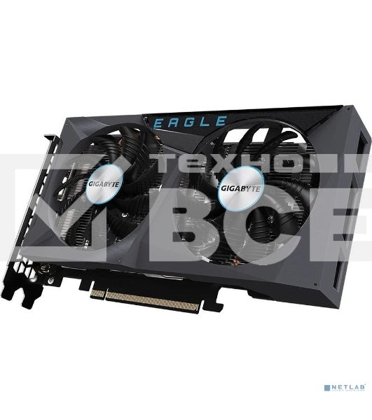 Видеокарта Gigabyte GV-N3050EAGLE OC-8GD PCI-E 4.0 128bit GDDR6 1792/14000 HDMIx2 DPx2 HDCP Ret