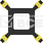 Кулер для процессора PCCooler R95S-I черный 92мм алюминий 2600rpm 31.1db 4-pin 95W, фото8