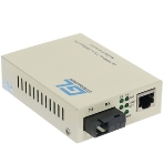 Медиаконвертер GIGALINK GL-MC-UTPF-SC1G-18SM-1550 - UTP, 100/1000Мбит/c в WDM, без LFP, SM, SC, Tx:1550/Rx:1310, 18 дБ (до 20 км), фото 1