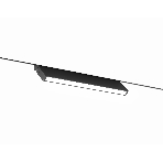 Трековый светильник GL2350 BK черный IP20 10W 3CCT 3000/4200/6400K 48V 200*10*73, фото9