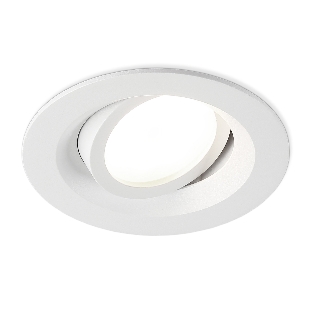 Встраиваемый поворотный точечный светильник Ambrella light TN102741 WH белый IP20 GU5.3 D95*25