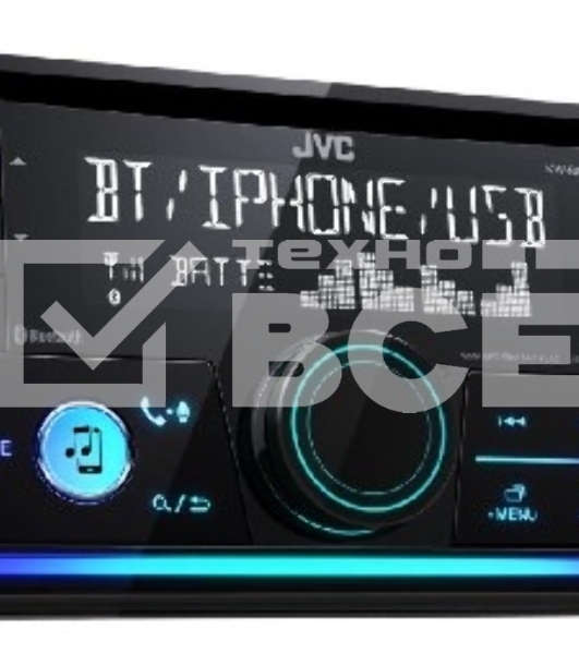 Автомагнитола JVC KW-R930BT 2DIN 4x50Вт