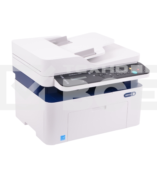 МФУ лазерный Xerox WorkCentre 3025NI (WC3025NI#), A4, ч/б, печ. до 20 стр/мин., скан. до 17 стр/мин., 1200 x 1200 dpi (печать) 600 x 600 dpi (скан.), Wi-Fi, Ethernet, USB