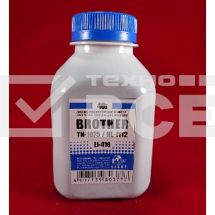 Тонер Brother TN 1075/1070/1060/1050/1040/1030/1020/1010/1000 HL-1112/1110/1111/1118 (фл,40г) B&W Light фас. Россия