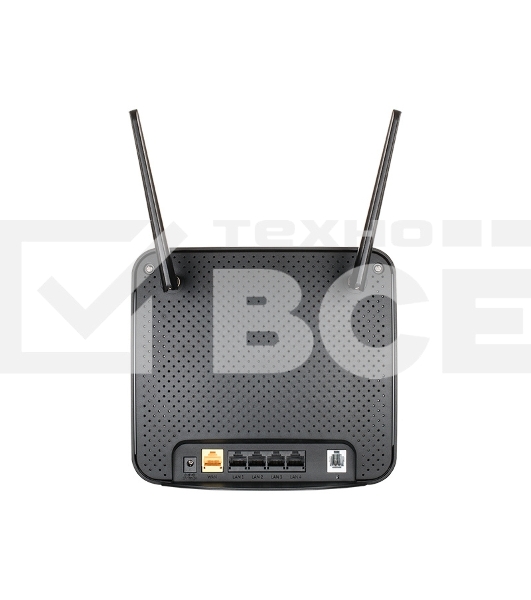 Беспроводной маршрутизатор/роутер D-Link DWR-956/4HDB1EAC1200 с поддержкой 4G LTE, портами Gigabit Ethernet и 1 FXS-портом