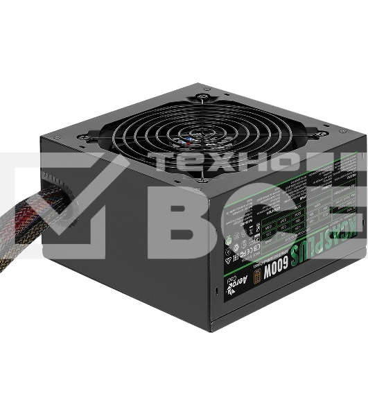 Блок питания Aerocool / Formula KCAS PLUS 600W, 600Вт, 80 PLUS Bronze, 120мм, черный