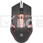 Мышь проводная Defender Flash MB-600L черный, 1200 dpi, USB, кнопки - 4, фото 1