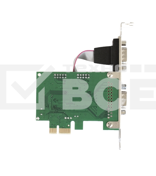 Контроллер ExeGate EXE-307 PCI-E, 2*COM port (OEM)
