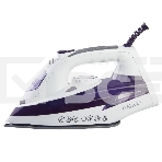 Утюг Galaxy Line GL 6106, белый с фиолетовым, паровой, 2200 Вт, постоянный пар 50 г/мин, паровой удар 180 г/мин, функции: «Самоочистка», «Антикапля», «Антинакипь», функция увлажнения, вертикальное отпаривание, индикатор нагрева, защита от перегрева, керам, фото8