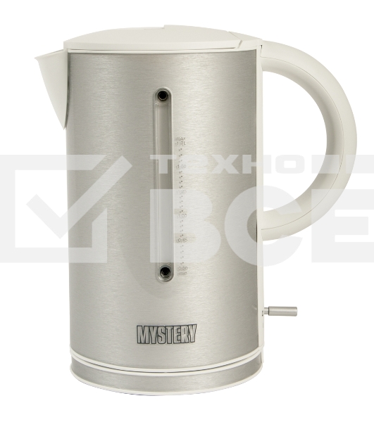 Чайник электрический Mystery MEK-1614 1.7л. 2200Вт серый (корпус: пластик)