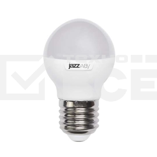 Лампа светодиодная PLED-SP-G45 7Вт шар 3000К тепл. бел. E27 540лм 230В JazzWay 1027863-2