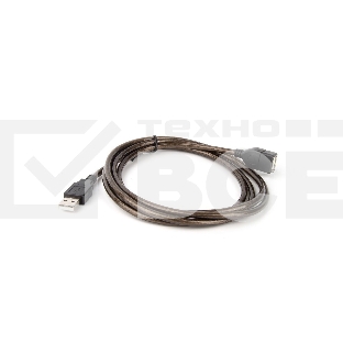 Кабель удлинительный USB2.0 AM/AF прозрачная изоляция 1.8m  Telecom <VUS6956T-1.8M>