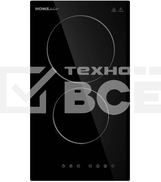 Электрическая варочная панель HOMSair HVC32BK