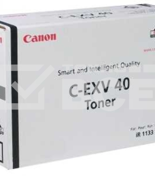 Картридж лазерный CANON C-EXV40 TONER BK EURC-EXV40 3480B006 черный (6000стр.) для Canon iR1133/1133A/1133iF