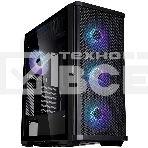 Компьютерный корпус ZALMAN Z10 PLUS, ATX, BLACK, WINDOW, 2x3.5